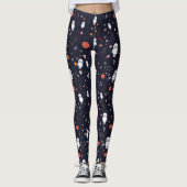 Flugastronaut Leggings (Vorderseite)