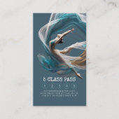 Flugbegleiter Air Yoga Instructor 5 Class Pass Treuekarte (Vorderseite)