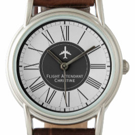 Flugbegleiter Crew Armbanduhr
