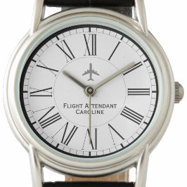 Flugbegleiter Crew Armbanduhr