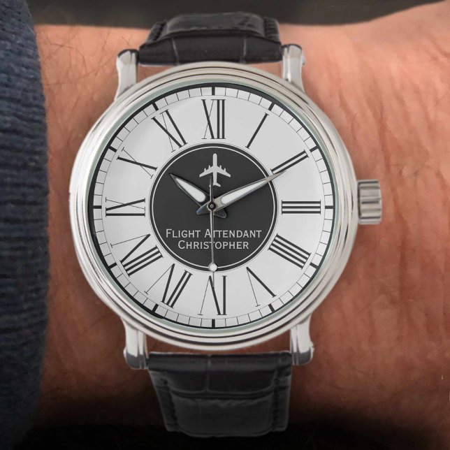 Flugbegleiter Crew Armbanduhr (Von Creator hochgeladen)