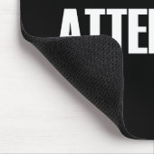 FLUGBEGLEITER-DUNKELHEIT MOUSEPAD (Ecke)