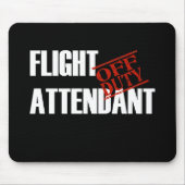 FLUGBEGLEITER-DUNKELHEIT MOUSEPAD (Vorne)