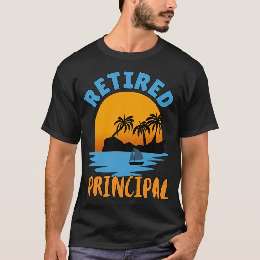 Flugbegleiter im Ruhestand T-Shirt (Vorderseite)