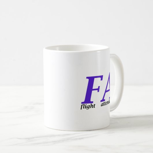 Flugbegleiter Kaffeetasse (VorderseiteRechts)