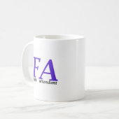 Flugbegleiter Kaffeetasse (Vorderseite Links)