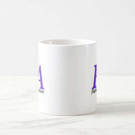 Flugbegleiter Kaffeetasse (Mittel)