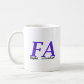 Flugbegleiter Kaffeetasse (Links)