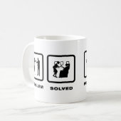 Flugbegleiter Kaffeetasse (Vorderseite Links)