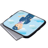 Flugbegleiter Laptopschutzhülle (Vorne Knopf)