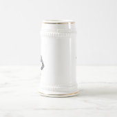 Flugbegleiter personalisiertes Mug-Geschenk Bierglas (Mittel)