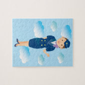 Flugbegleiter Puzzle (Horizontal)