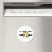 Flugbegleiter Rock Star Magnet (In Situ (Geschirrspüler))