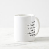 FLUGBEGLEITER-SPASS KAFFEETASSE (VorderseiteRechts)