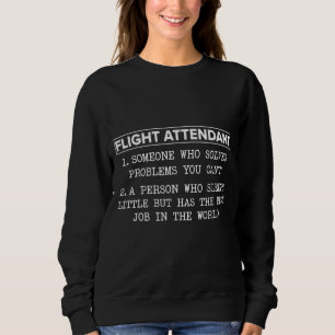 Flugbegleiter Sweatshirt