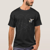 Flugbegleiter T-Shirt (Vorderseite)