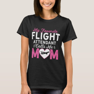 Flugbegleiterin der Mama T-Shirt
