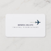 Flugberater Visitenkarte (Vorderseite)