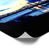 Flugbetrieb Poster (Ecke)