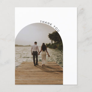 FLUGBLATT FÜR DANKSAGUNGSKARTE FÜR HOCHZEITSFOTOS  FLYER