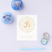 FLUGBLATT: GOLD MANDALA & OHM FLYER (Einzeln)