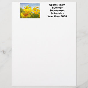 Flugblätter Benutzerdefinierte Sportmannschaft Som Flyer