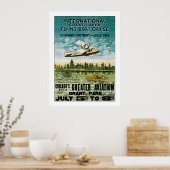 Flugboot Great Lakes Poster (Küche)