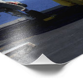 Flugdeck-Direktoren Fotodruck (Ecke)