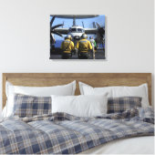 Flugdeck-Direktoren Leinwanddruck (Insitu (Schlafzimmer))