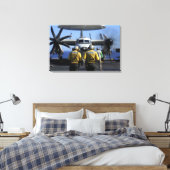 Flugdeck-Direktoren Leinwanddruck (Insitu (Schlafzimmer))