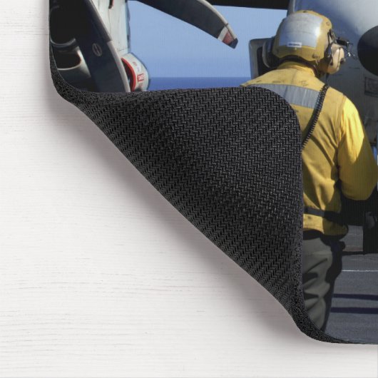 Flugdeck-Direktoren Mousepad (Ecke)