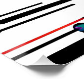 Flugdienst - Ken Gage Art Poster (Ecke)