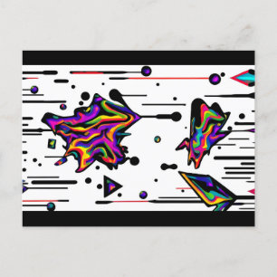 Flugdienst - Ken Gage Art Postkarte