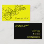 Flugdrache Visitenkarte (Vorne/Hinten)