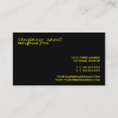 Flugdrache Visitenkarte (Rückseite)