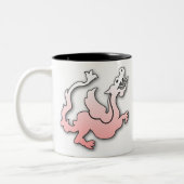 Flugdrache Zweifarbige Tasse (Links)