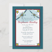 Flüge 12x18 Luftfahrt Einladung (Vorderseite)