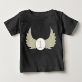 Flüge (Alter 1) - Baby Fine Jersey T - Shirt (Vorderseite)