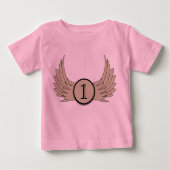 Flüge (Alter 1) - Baby Fine Jersey T - Shirt (Vorderseite)