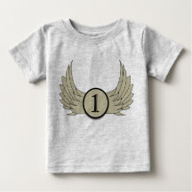 Flüge (Alter 1) - Baby Fine Jersey T - Shirt 