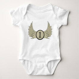 Flüge (Alter 1) - Baby Jersey Bodysuit  Baby Strampler