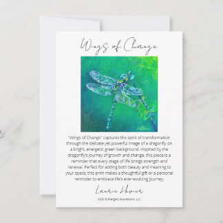 Flüge der "Change Story Card" Mitteilungskarte