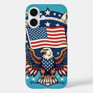 "Flüge der Freiheit" iPhone 16 Hülle