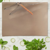 Flüge der Golddrachenfliege Geschirrtuch (Gefaltet)