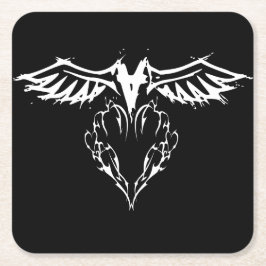 Flüge der Liebe Rechteckiger Pappuntersetzer