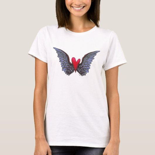 Flüge der Liebe T-Shirt (Vorderseite)
