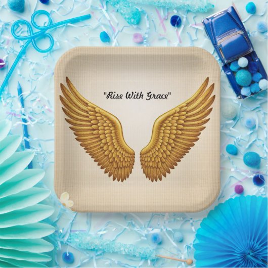 Flüge der Opulenz Pappteller (Party)