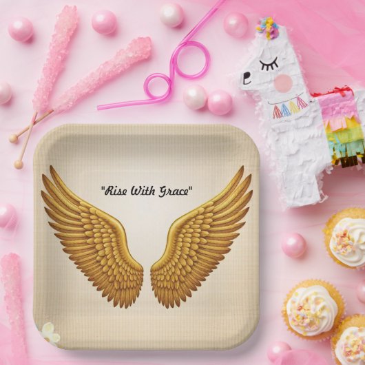 Flüge der Opulenz Pappteller (Party)