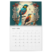 Flüge der Zeit: Kalender 2024 (Mär 2026)