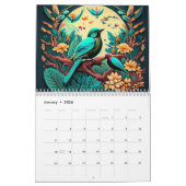 Flüge der Zeit: Kalender 2024 (Jan 2026)